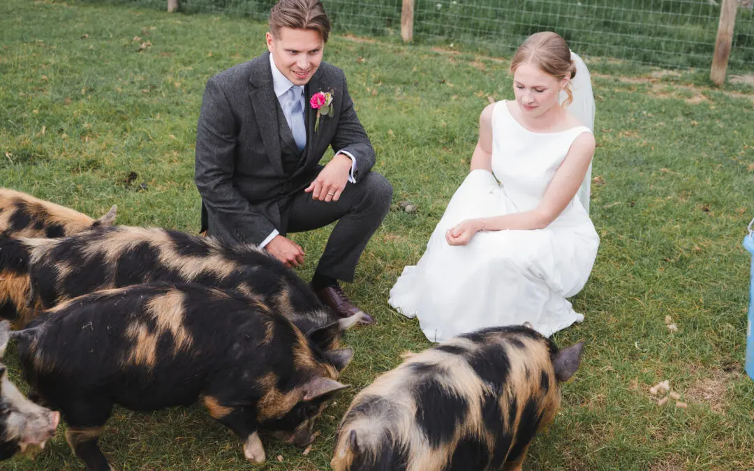 Beautiful South Farm Wedding: Emma & James