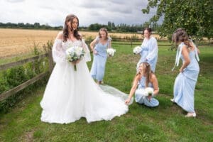 Granary Estates Newmarket wedding reception