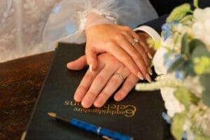 Wedding Ceremony, Granary Estates Newmarket